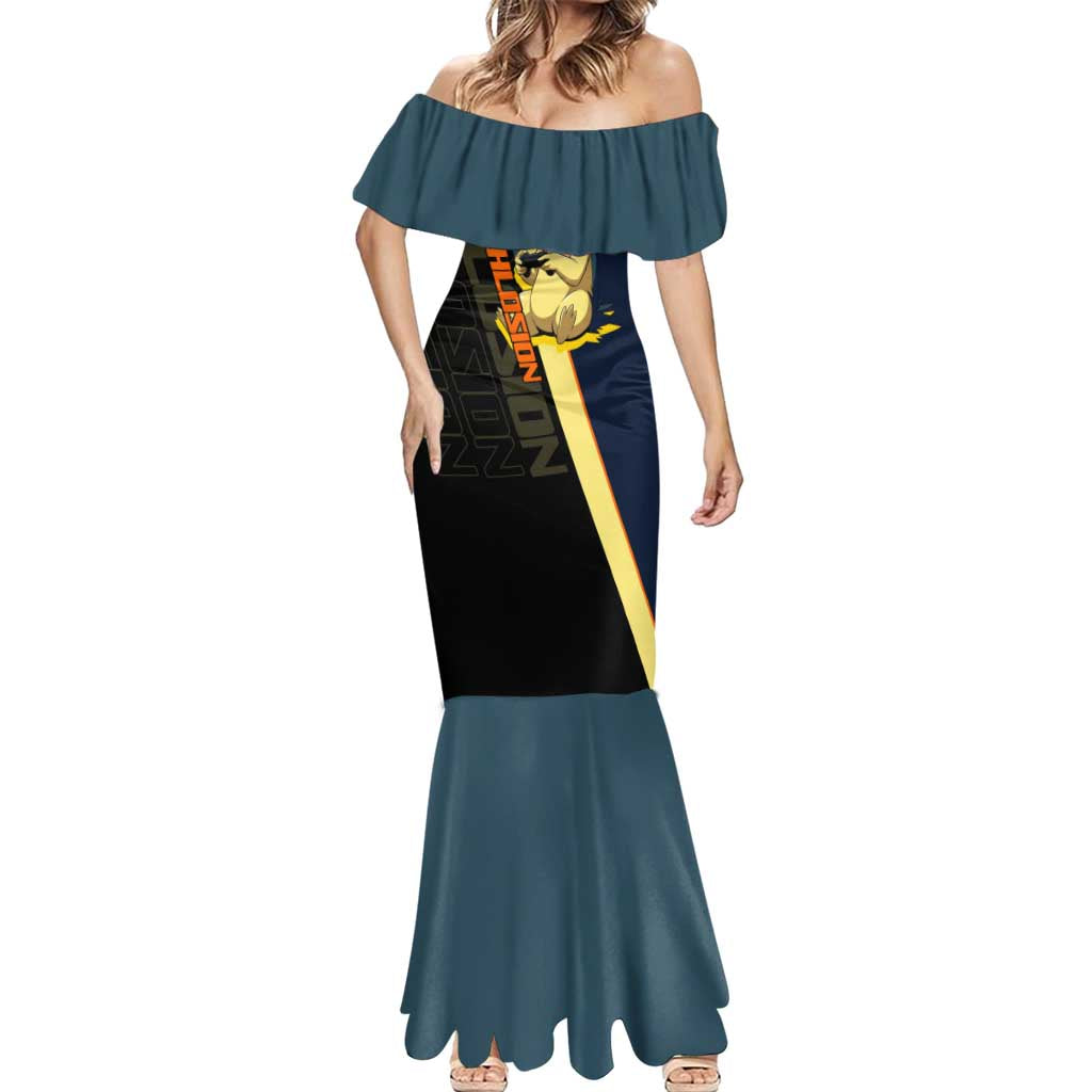 Typhlosion Poké Mermaid Dress Classic Retro Anime Style