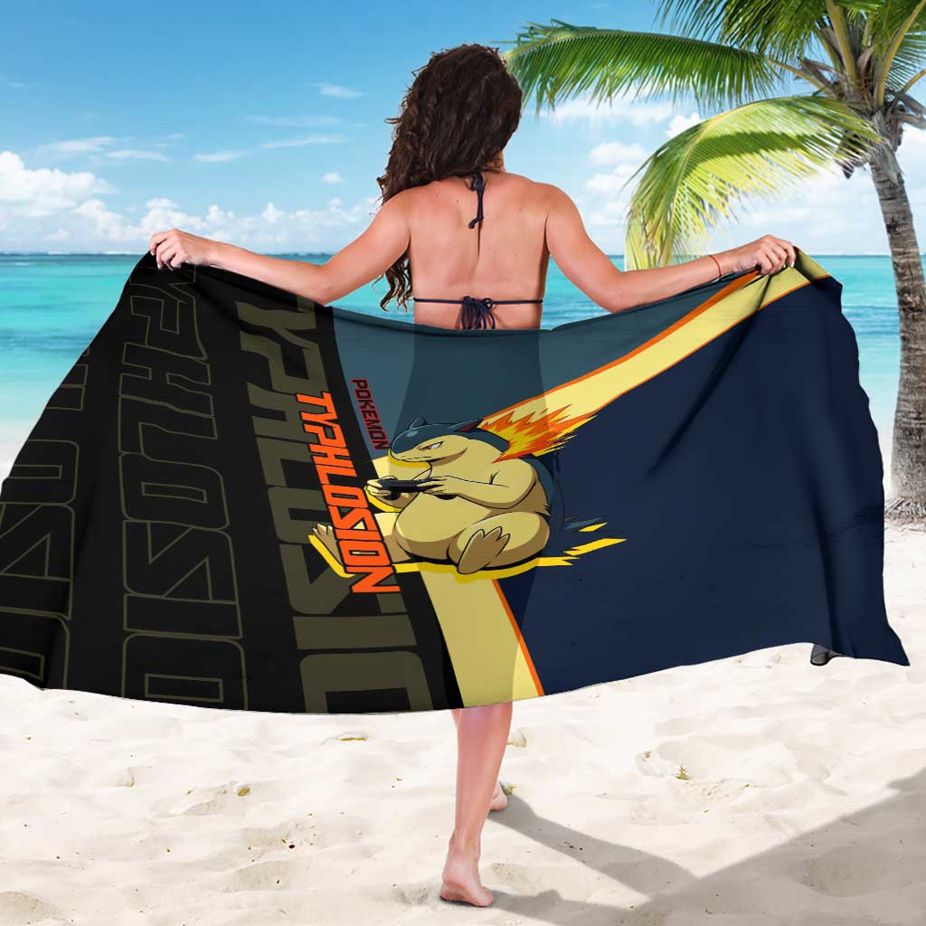 Typhlosion Poké Sarong Classic Retro Anime Style
