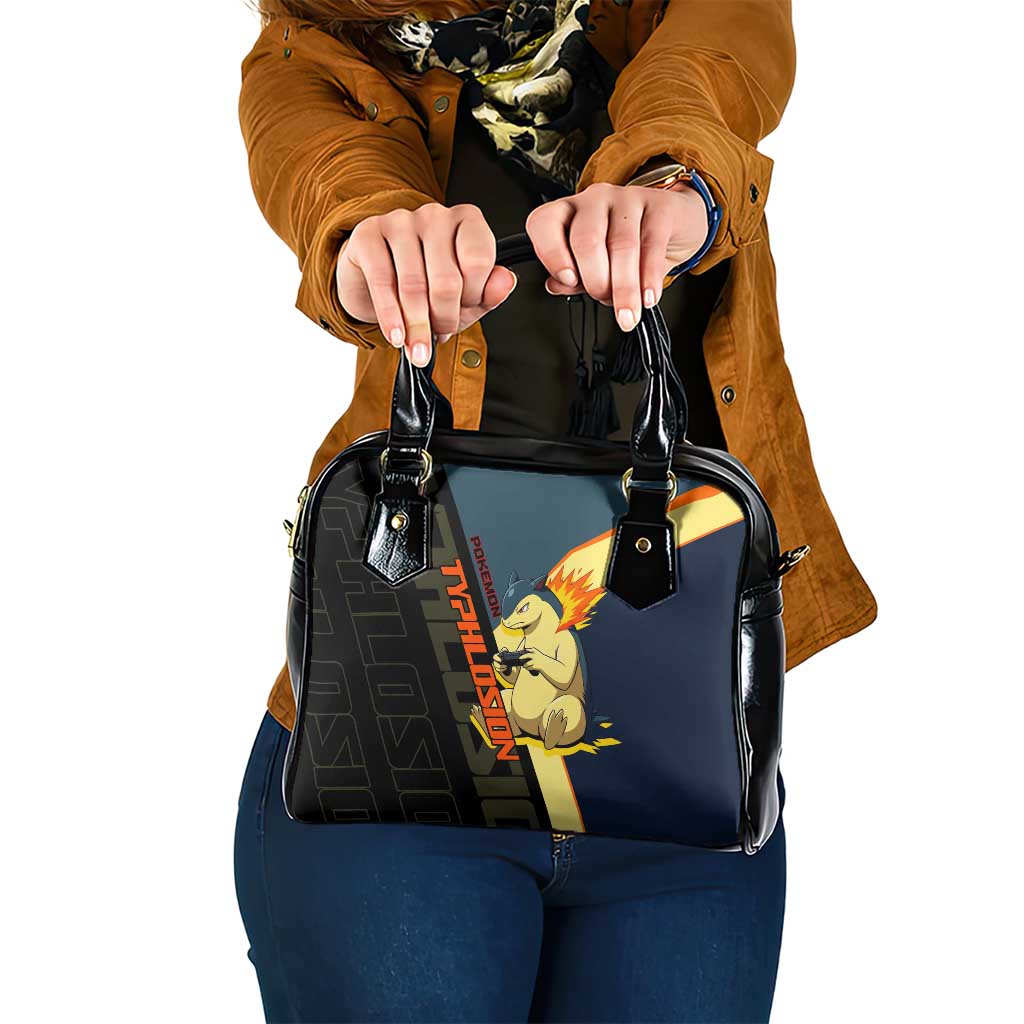 Typhlosion Poké Shoulder Handbag Classic Retro Anime Style