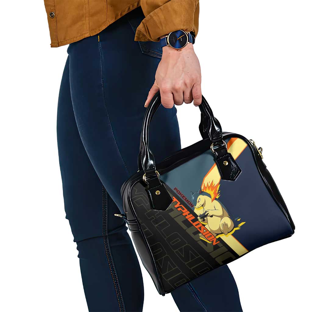 Typhlosion Poké Shoulder Handbag Classic Retro Anime Style