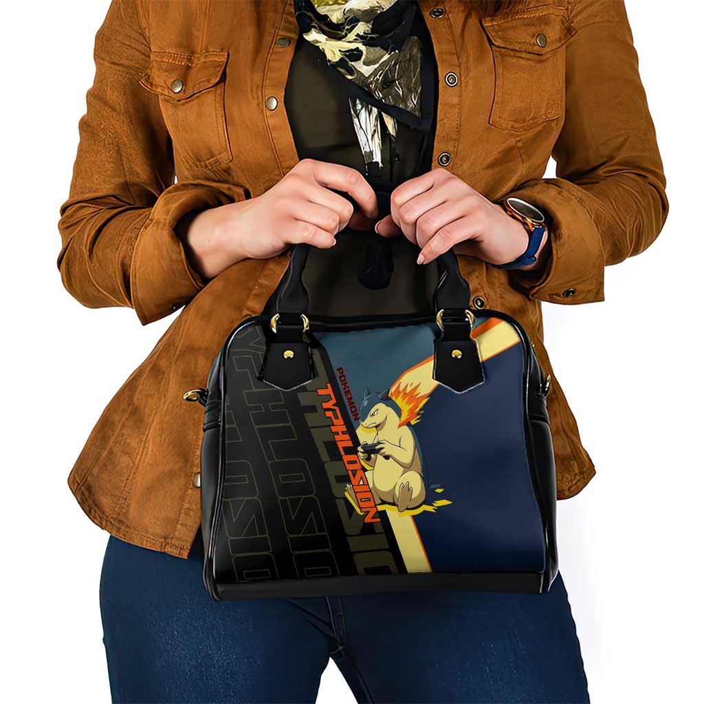 Typhlosion Poké Shoulder Handbag Classic Retro Anime Style