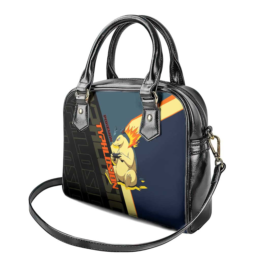 Typhlosion Poké Shoulder Handbag Classic Retro Anime Style