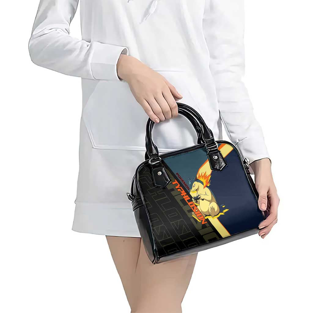 Typhlosion Poké Shoulder Handbag Classic Retro Anime Style