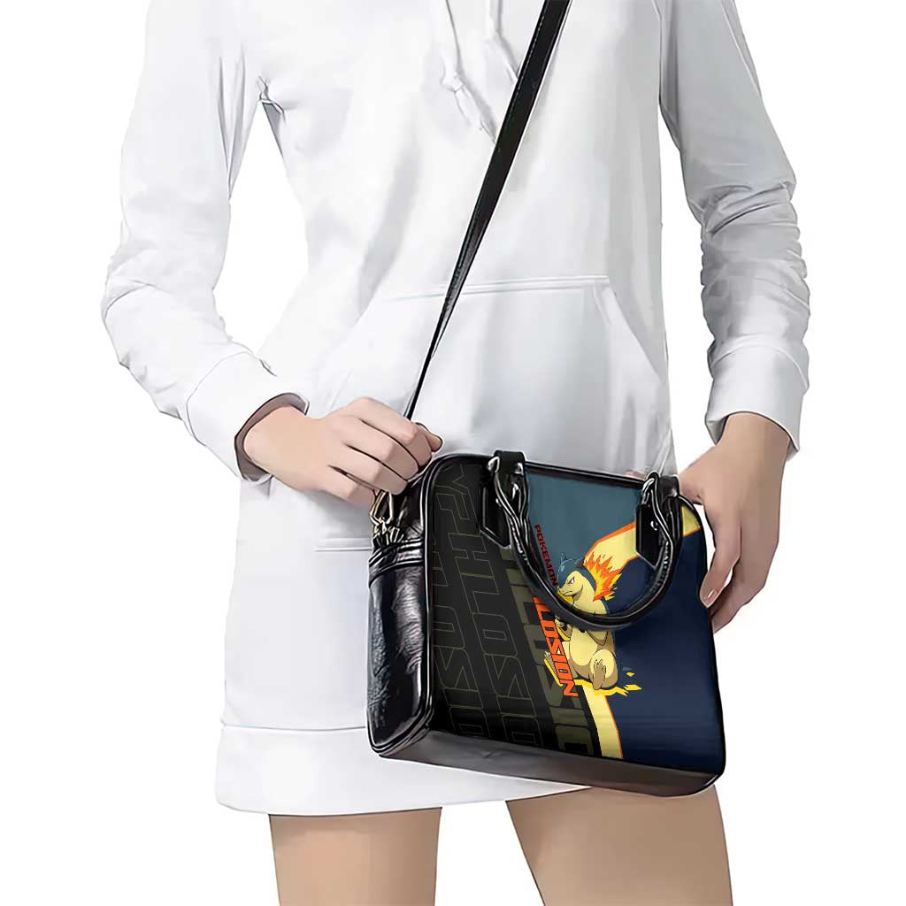 Typhlosion Poké Shoulder Handbag Classic Retro Anime Style