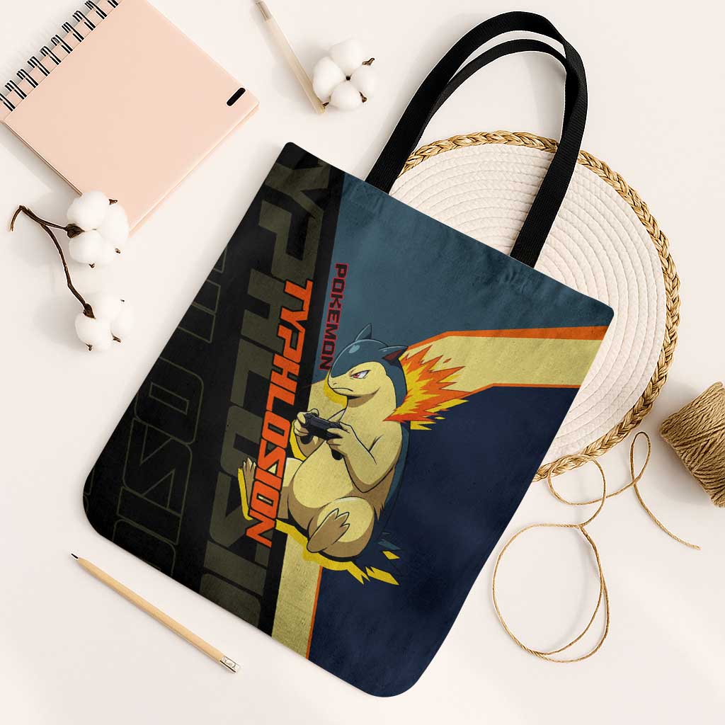 Typhlosion Poké Tote Bag Classic Retro Anime Style