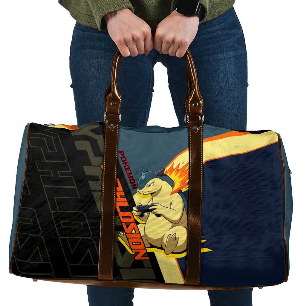 Typhlosion Poké Travel Bag Classic Retro Anime Style