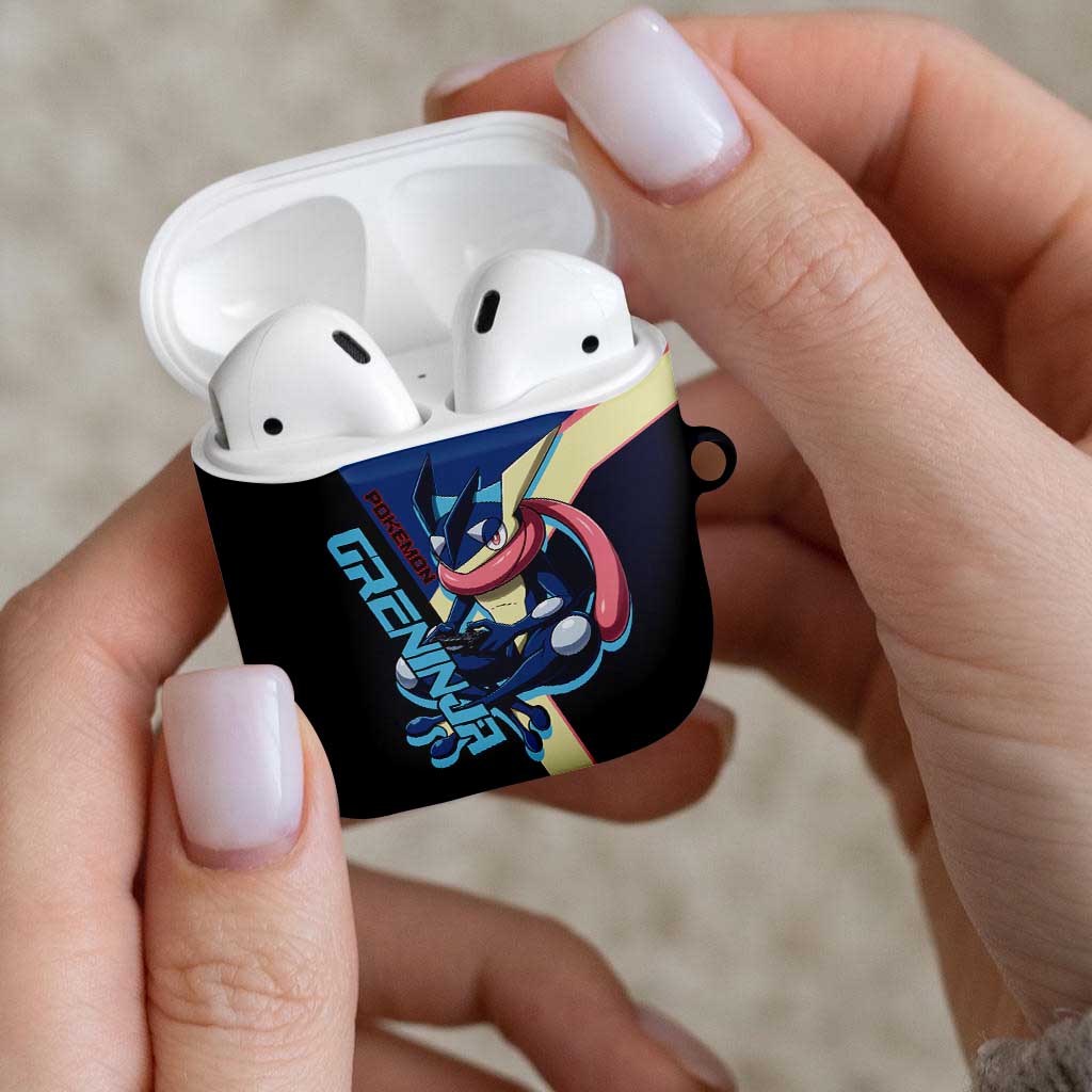 Greninja Poké AirPods Case Sleek Retro Anime Style