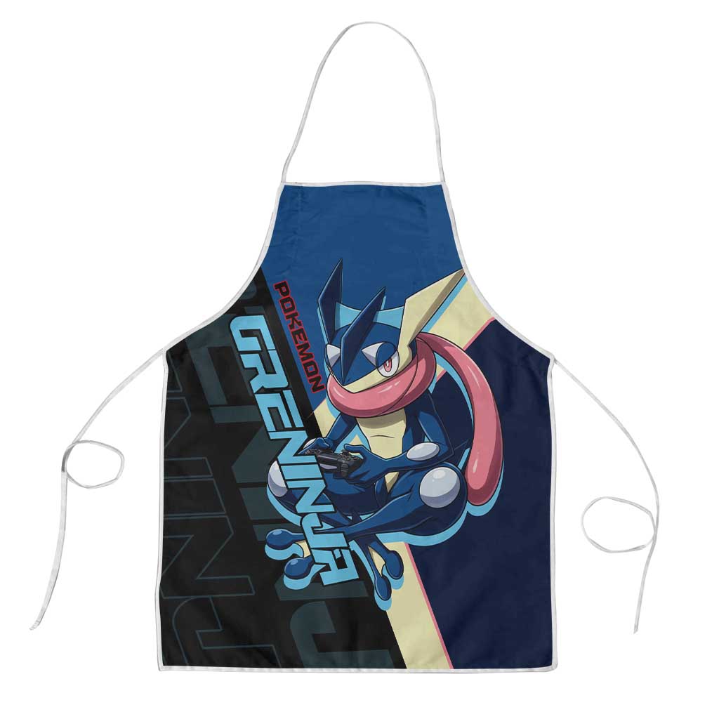 Greninja Poké Apron Sleek Retro Anime Style