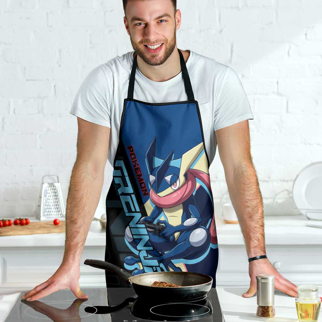 Greninja Poké Apron Sleek Retro Anime Style