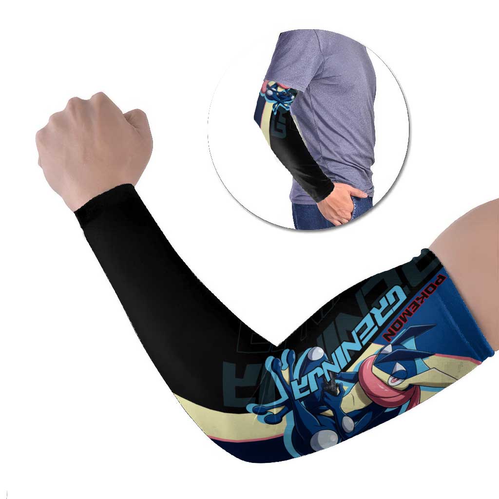 Greninja Poké Arm Sleeves Sleek Retro Anime Style