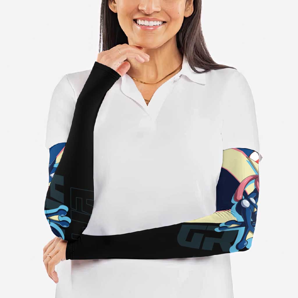Greninja Poké Arm Sleeves Sleek Retro Anime Style