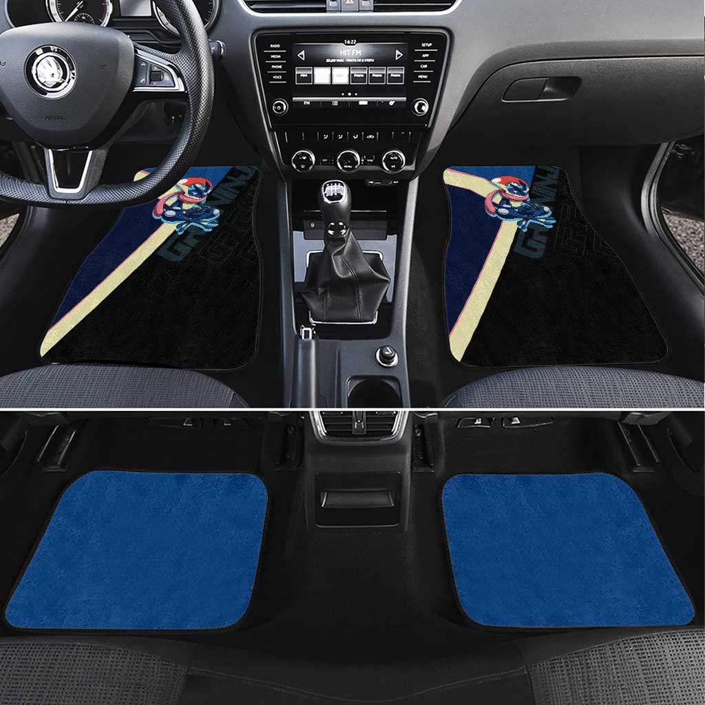 Greninja Poké Car Mats Sleek Retro Anime Style