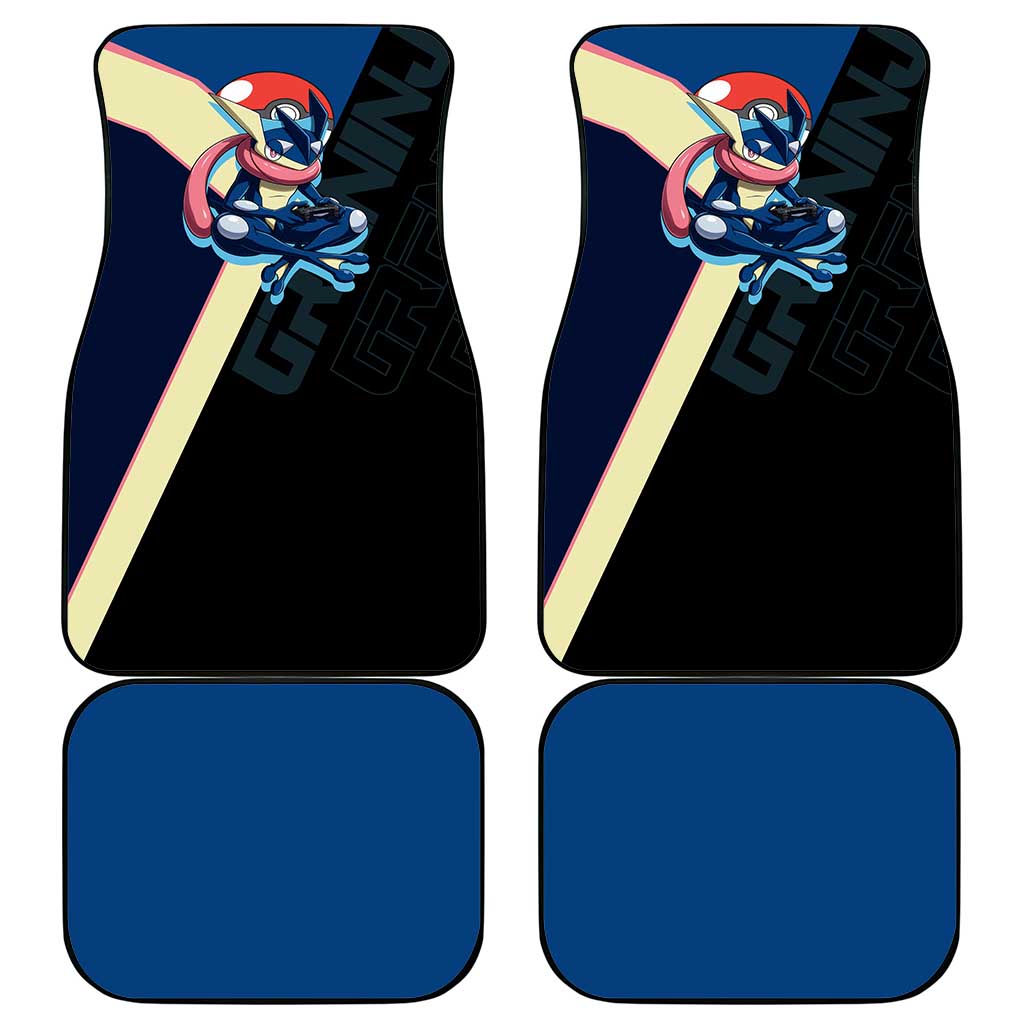 Greninja Poké Car Mats Sleek Retro Anime Style