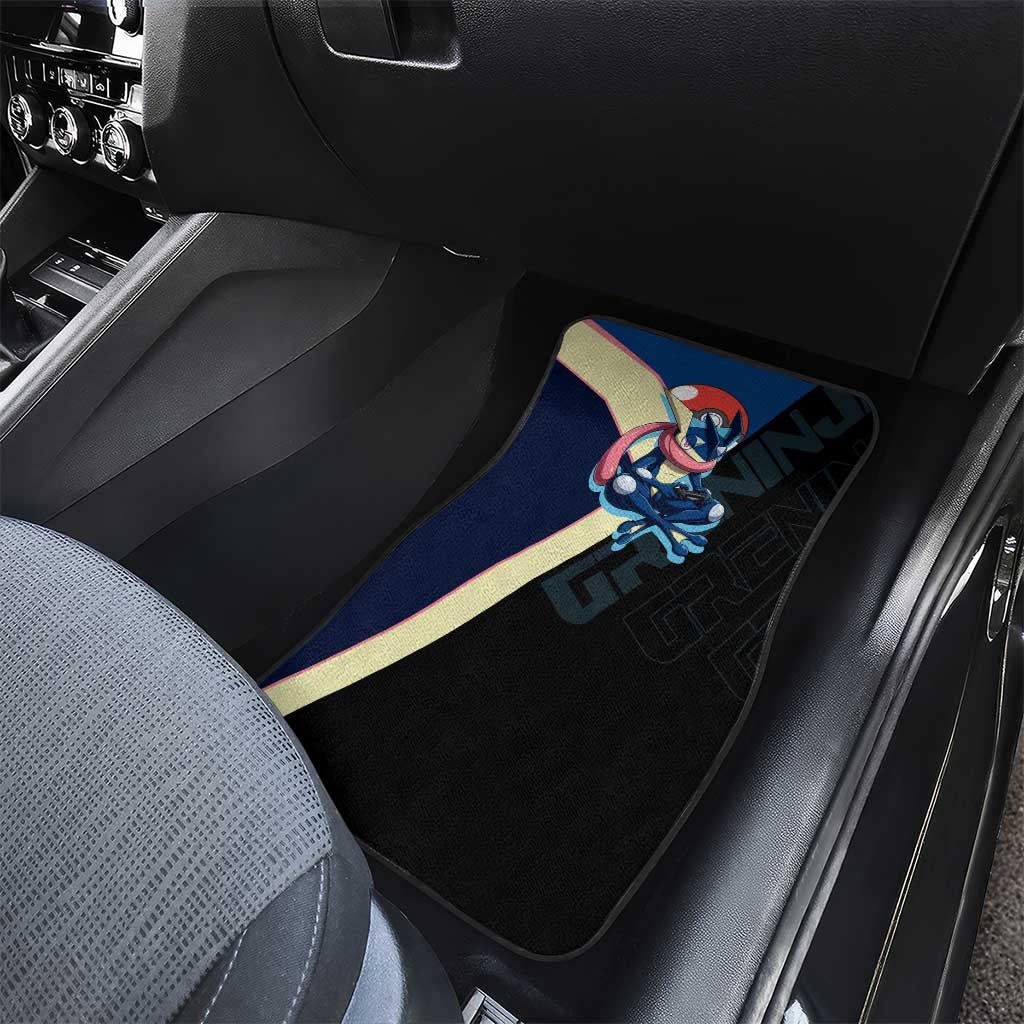 Greninja Poké Car Mats Sleek Retro Anime Style
