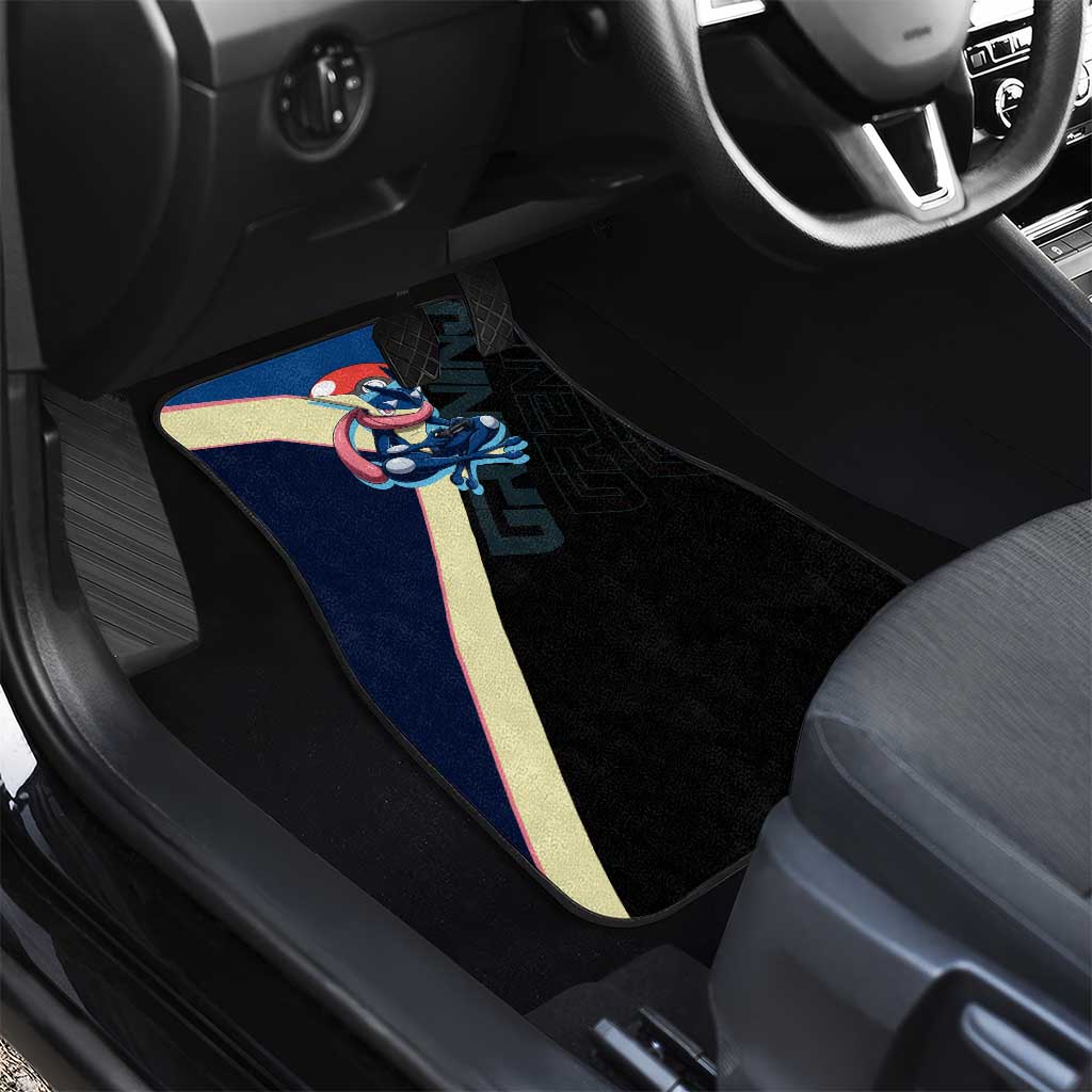 Greninja Poké Car Mats Sleek Retro Anime Style