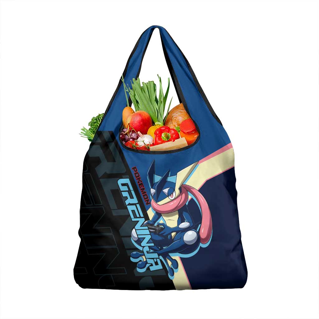 Greninja Poké Grocery Bag Sleek Retro Anime Style