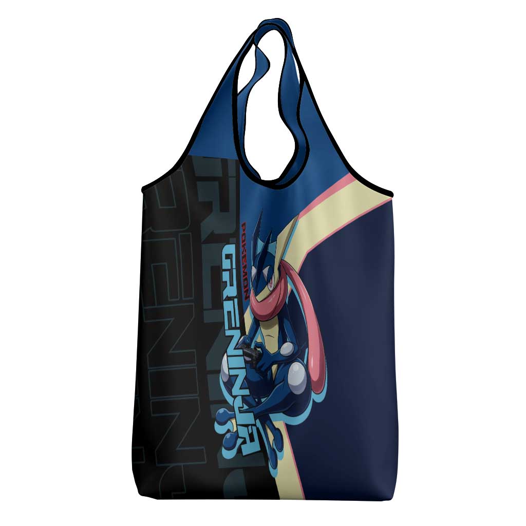 Greninja Poké Grocery Bag Sleek Retro Anime Style