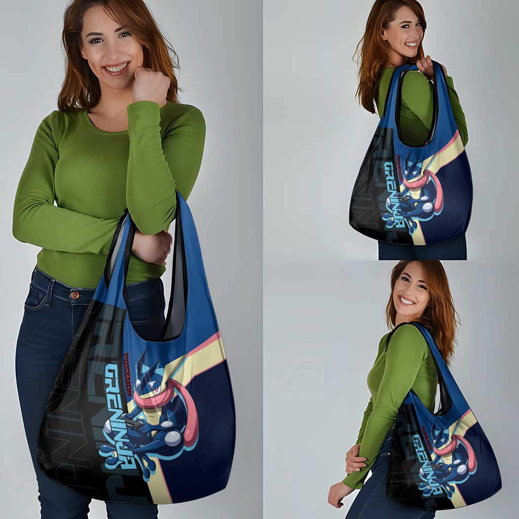 Greninja Poké Grocery Bag Sleek Retro Anime Style