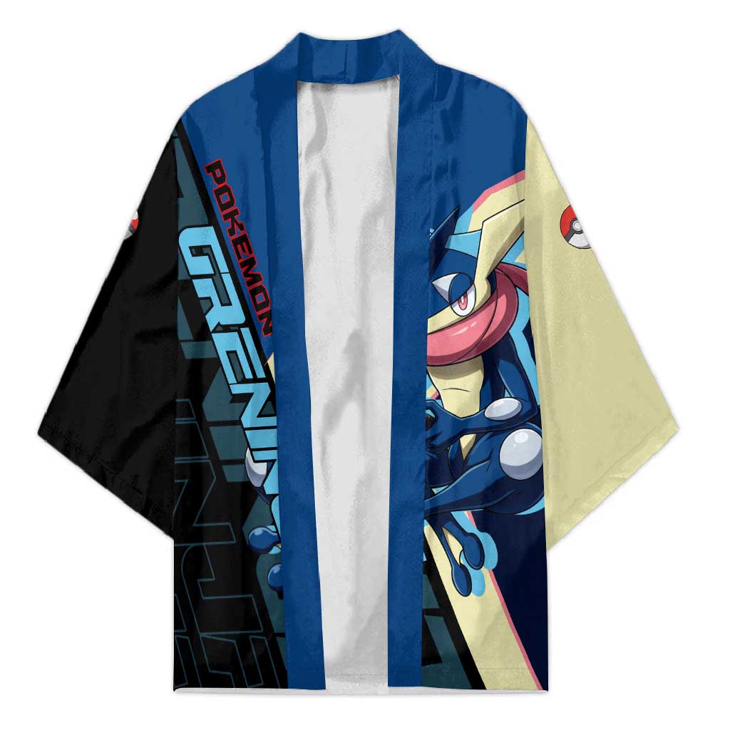 Greninja Poké Kimono Sleek Retro Anime Style