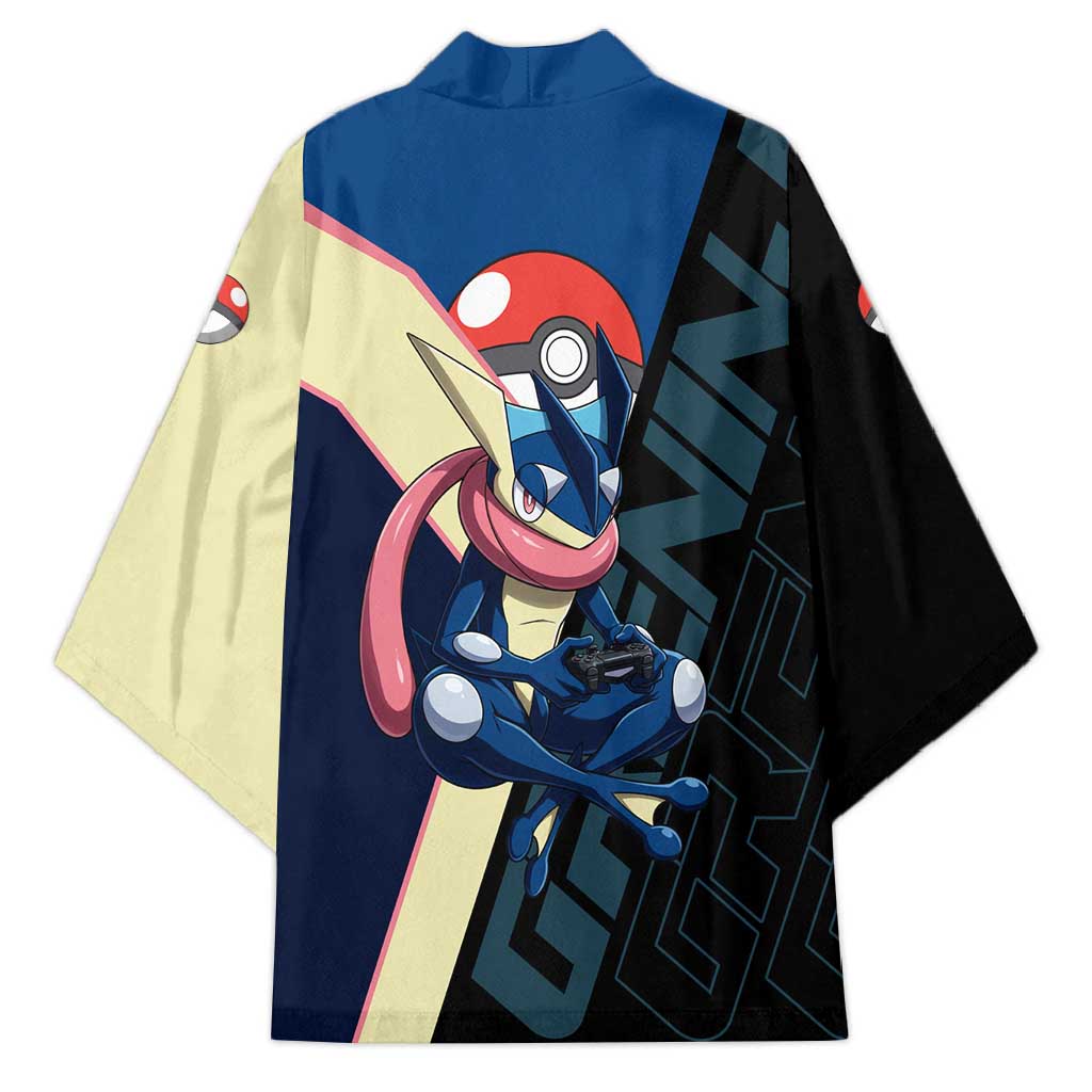 Greninja Poké Kimono Sleek Retro Anime Style