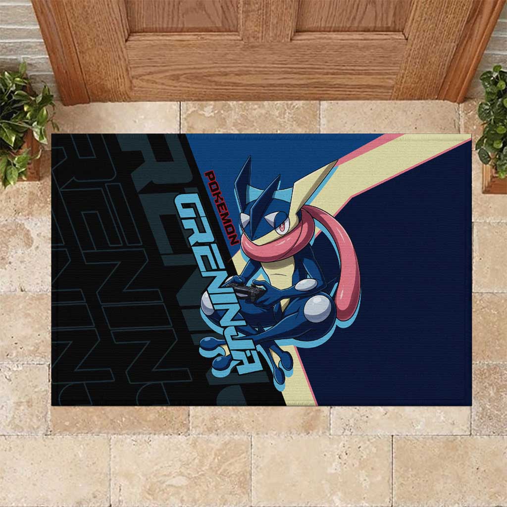 Greninja Poké Rubber Doormat Sleek Retro Anime Style
