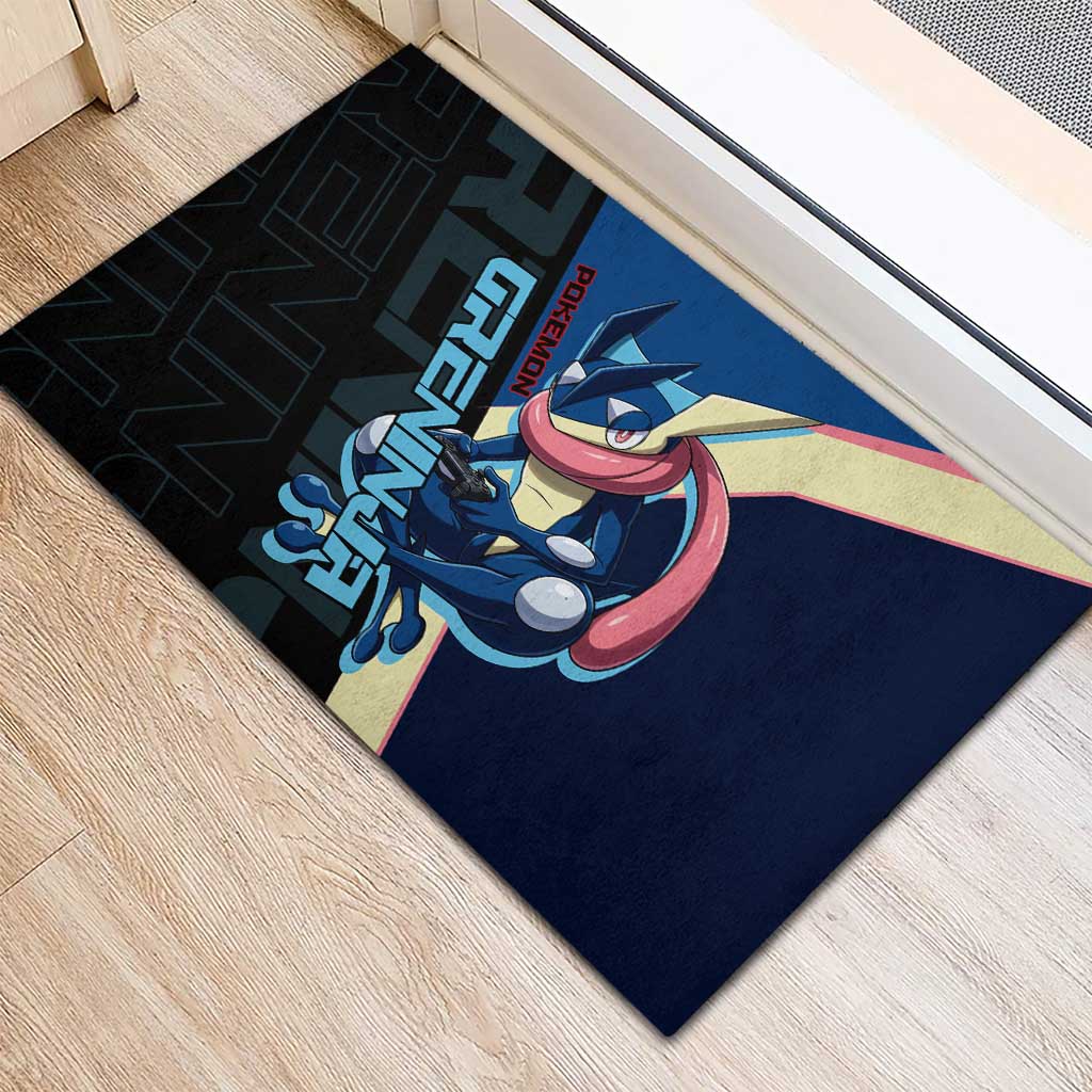 Greninja Poké Rubber Doormat Sleek Retro Anime Style