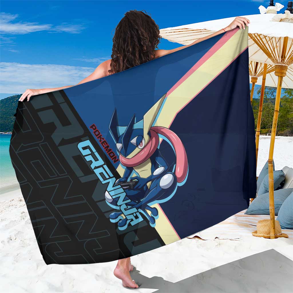 Greninja Poké Sarong Sleek Retro Anime Style