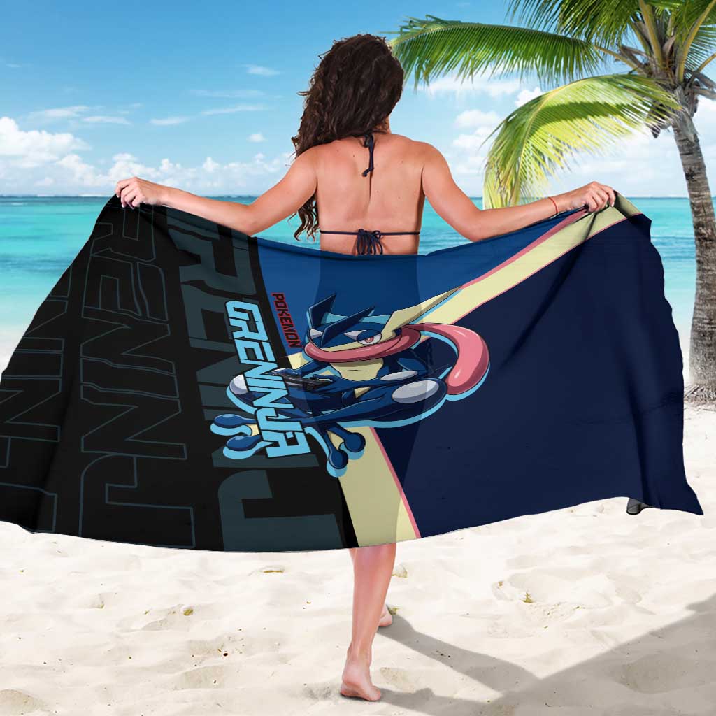 Greninja Poké Sarong Sleek Retro Anime Style