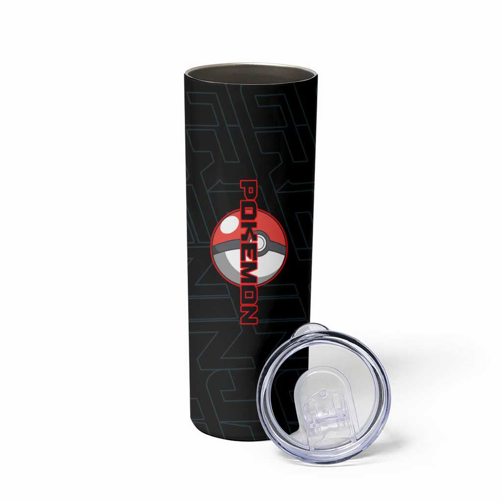 Greninja Poké Skinny Tumbler Sleek Retro Anime Style