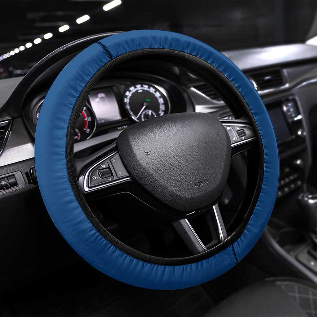Greninja Poké Steering Wheel Cover Sleek Retro Anime Style