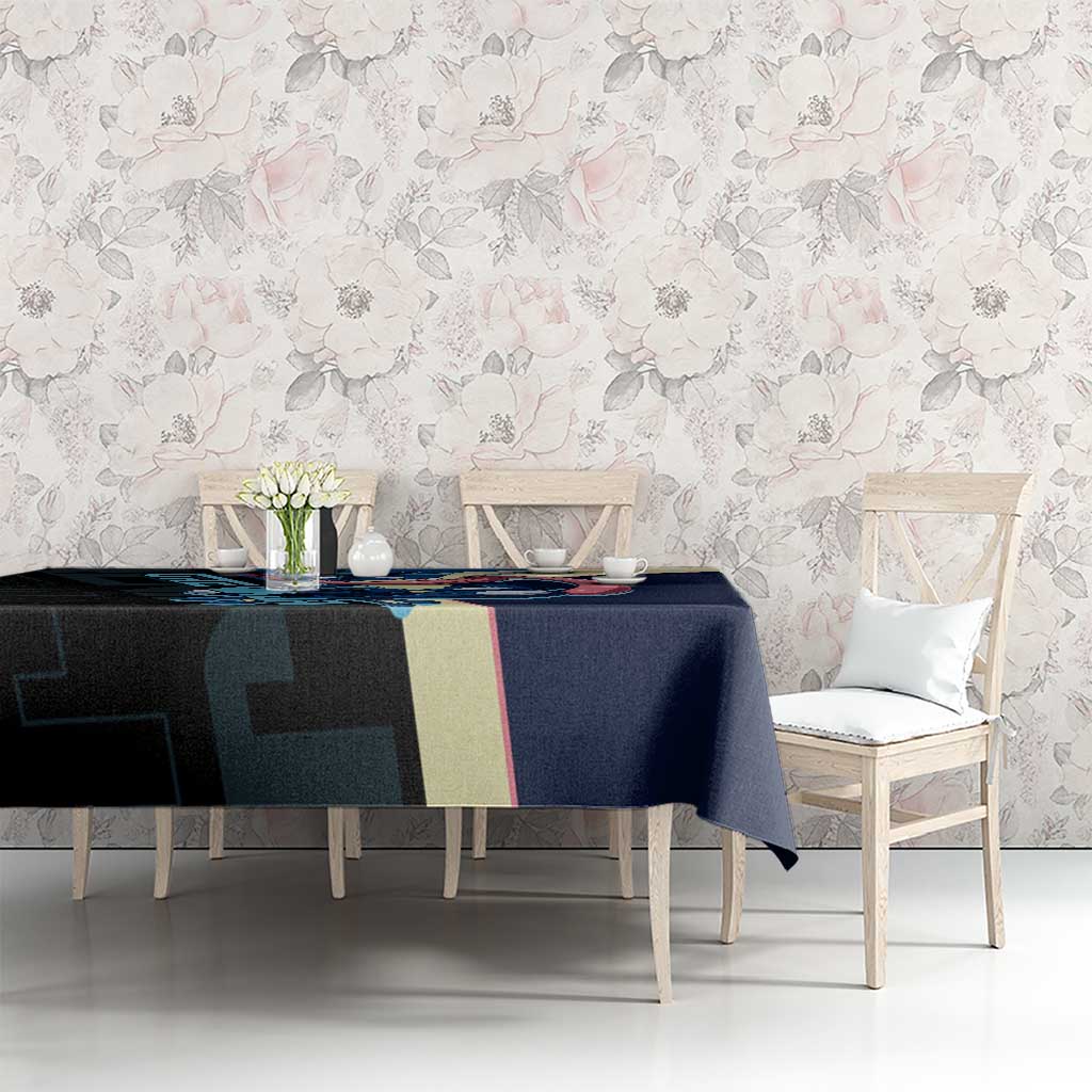 Greninja Poké Tablecloth Sleek Retro Anime Style