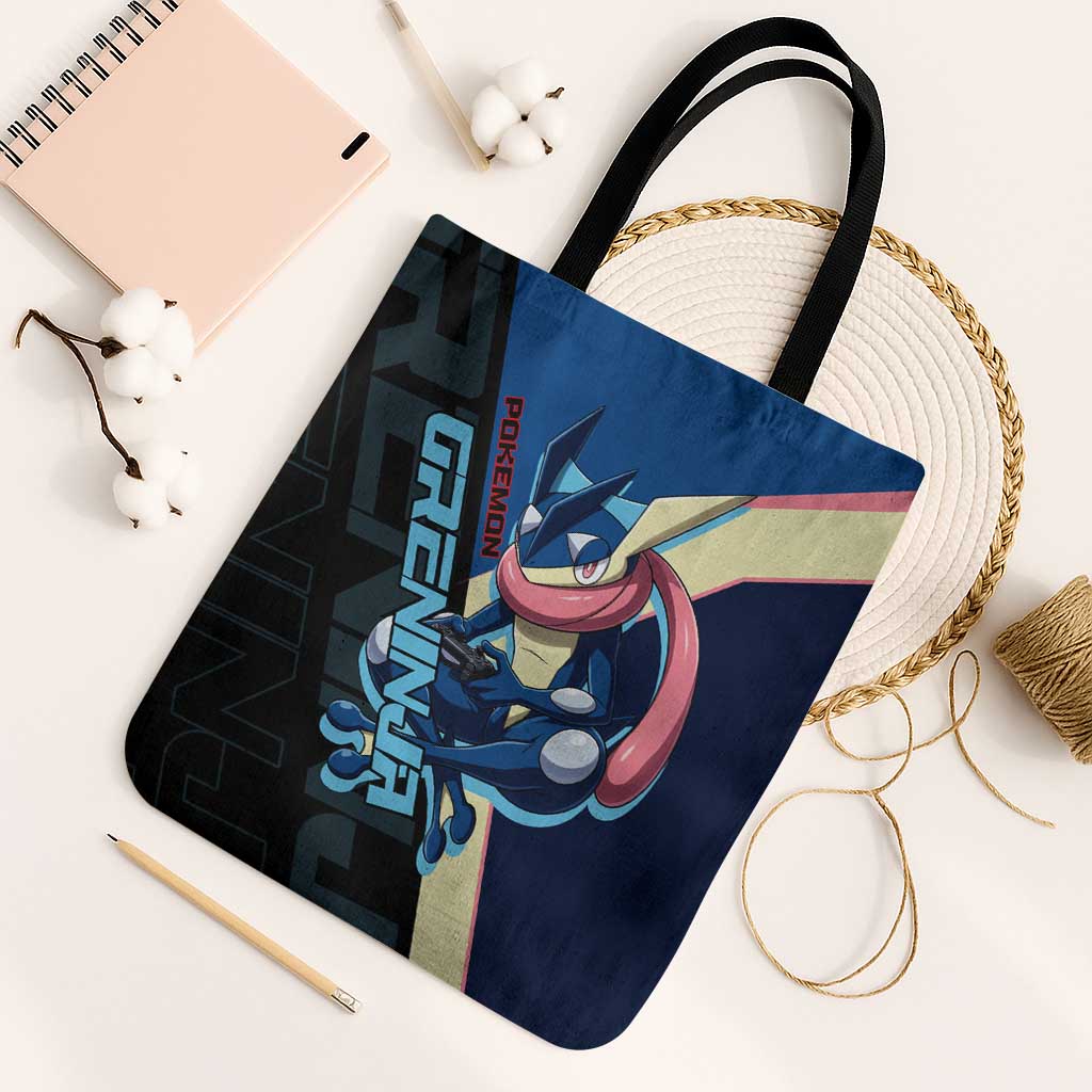 Greninja Poké Tote Bag Sleek Retro Anime Style