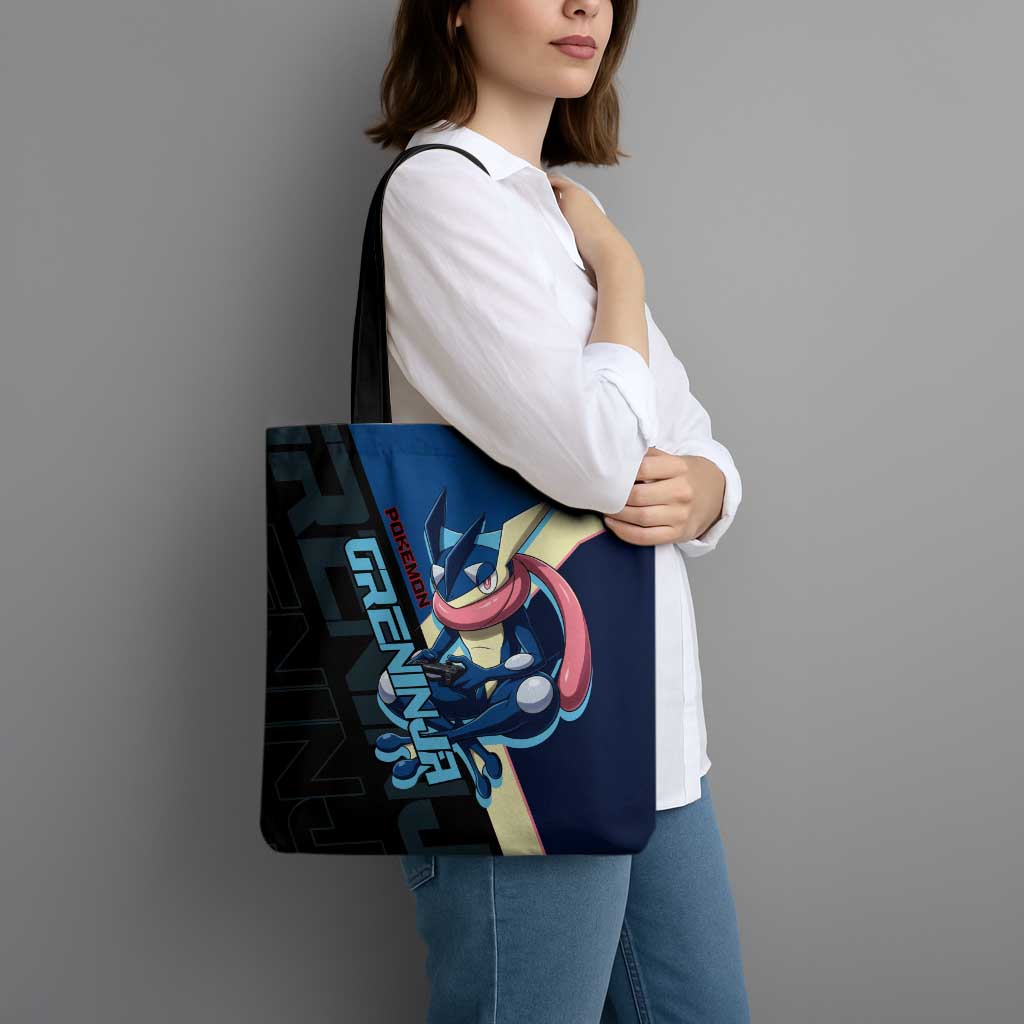 Greninja Poké Tote Bag Sleek Retro Anime Style
