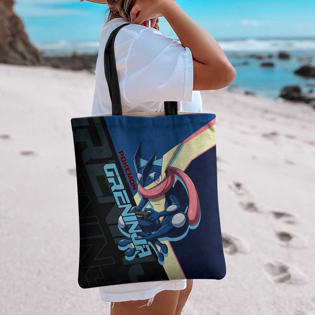 Greninja Poké Tote Bag Sleek Retro Anime Style