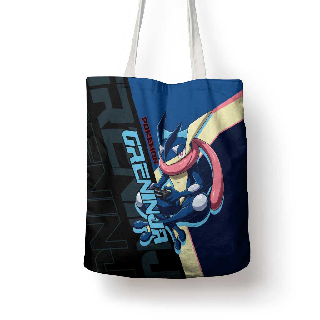 Greninja Poké Tote Bag Sleek Retro Anime Style
