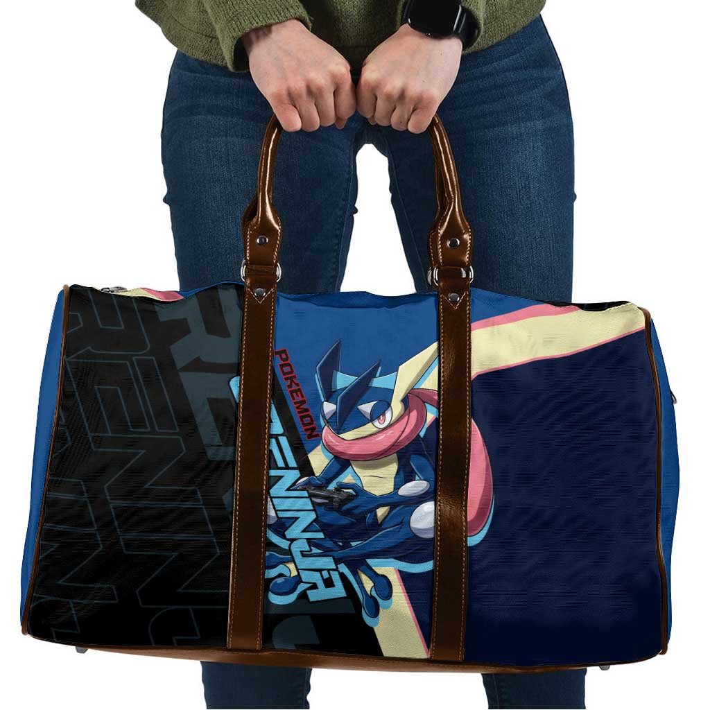 Greninja Poké Travel Bag Sleek Retro Anime Style
