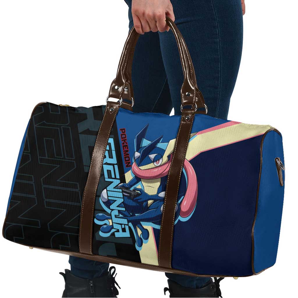 Greninja Poké Travel Bag Sleek Retro Anime Style