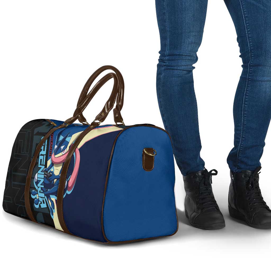 Greninja Poké Travel Bag Sleek Retro Anime Style