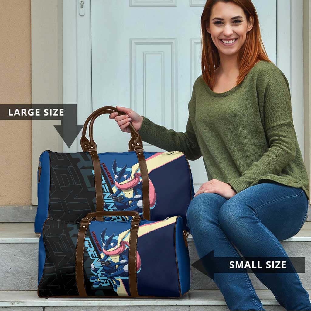 Greninja Poké Travel Bag Sleek Retro Anime Style