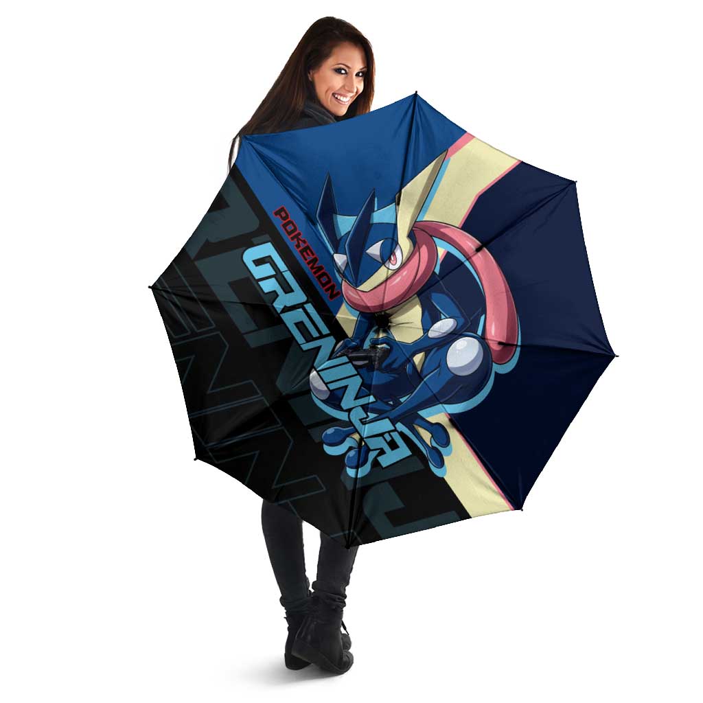 Greninja Poké Umbrella Sleek Retro Anime Style