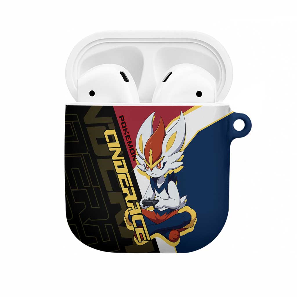 Cinderace Poké AirPods Case Dynamic Retro Anime Style