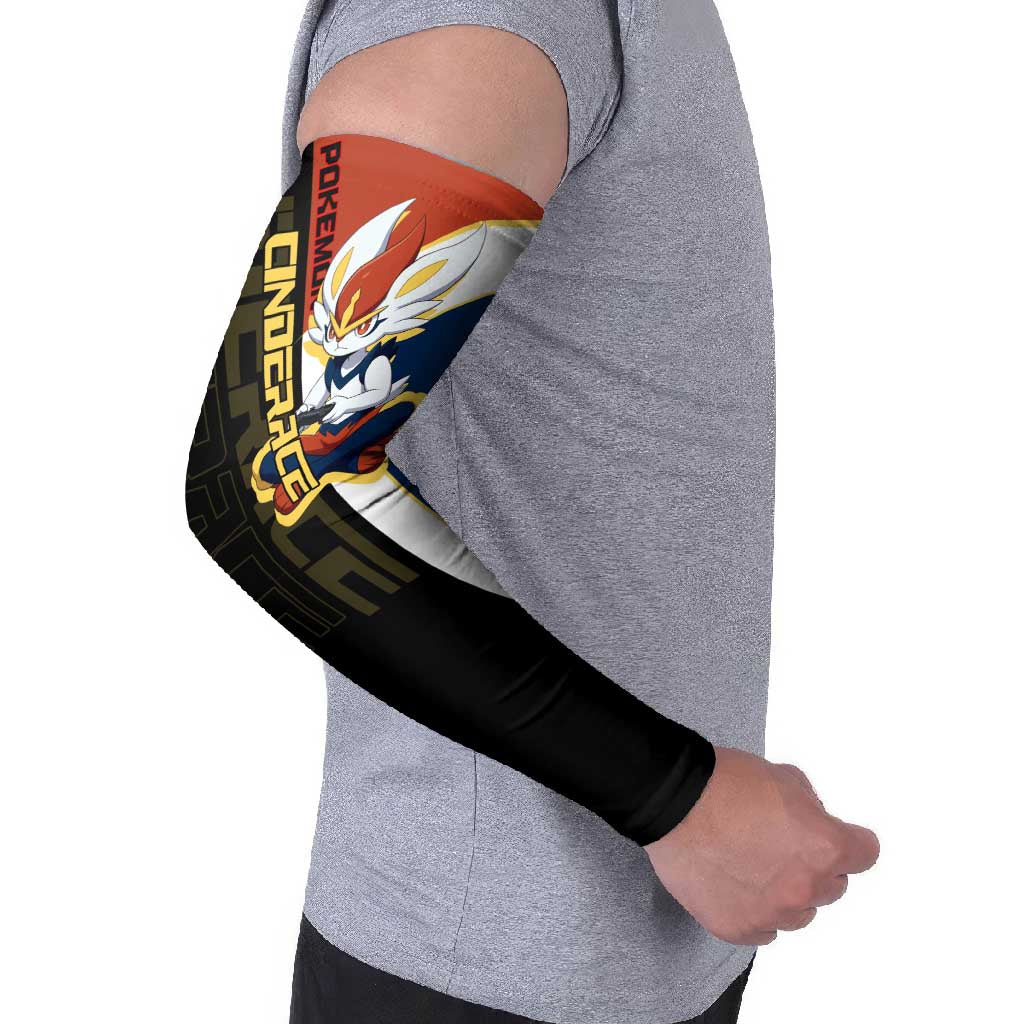 Cinderace Poké Arm Sleeves Dynamic Retro Anime Style