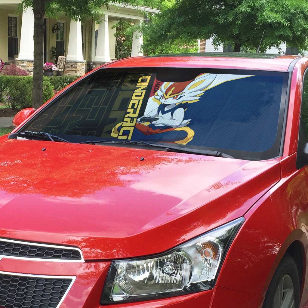 Cinderace Poké Auto Sun Shade Dynamic Retro Anime Style