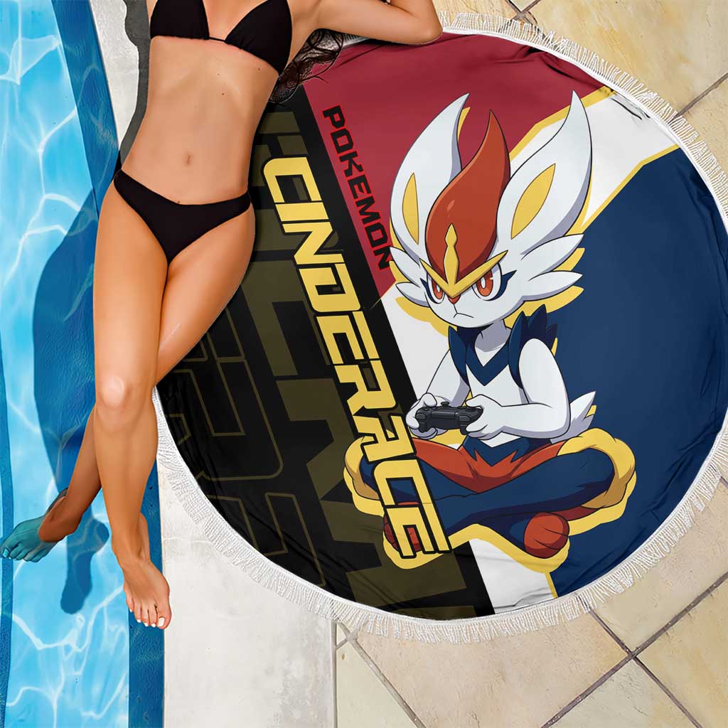 Cinderace Poké Beach Blanket Dynamic Retro Anime Style
