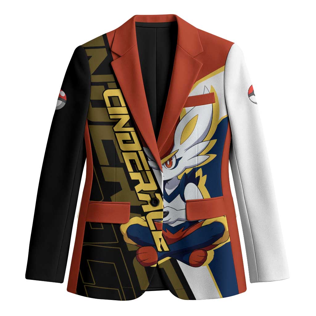 Cinderace Poké Blazer Dynamic Retro Anime Style