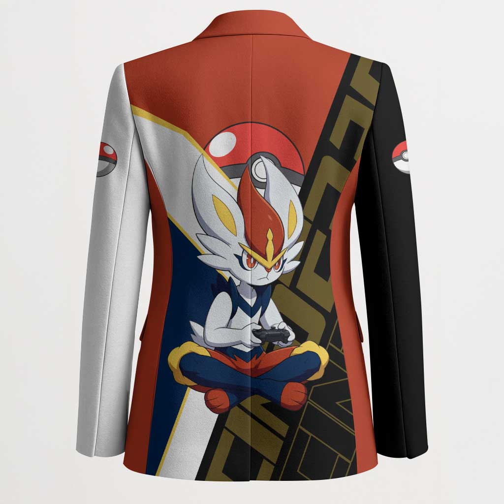 Cinderace Poké Blazer Dynamic Retro Anime Style