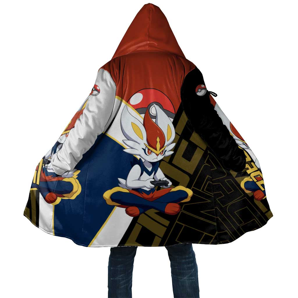 Cinderace Poké Cloak Dynamic Retro Anime Style