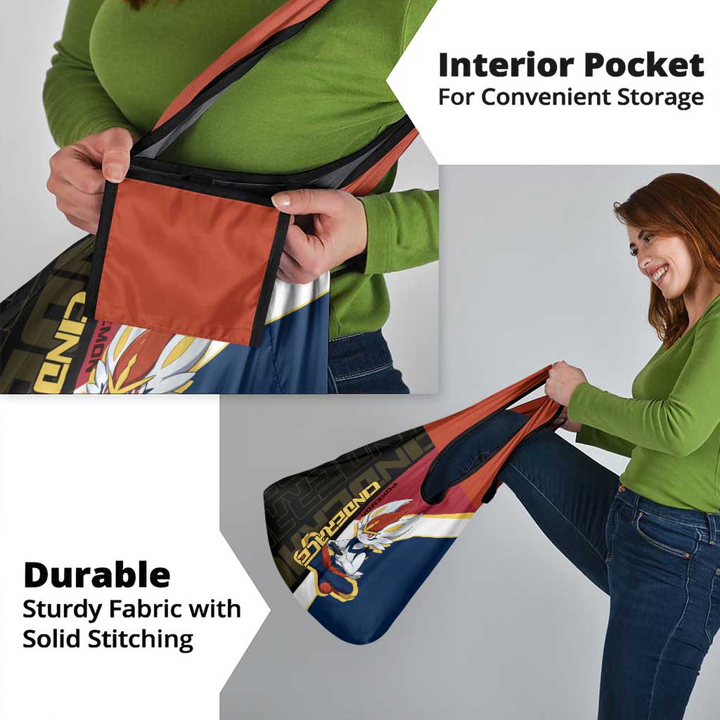Cinderace Poké Grocery Bag Dynamic Retro Anime Style