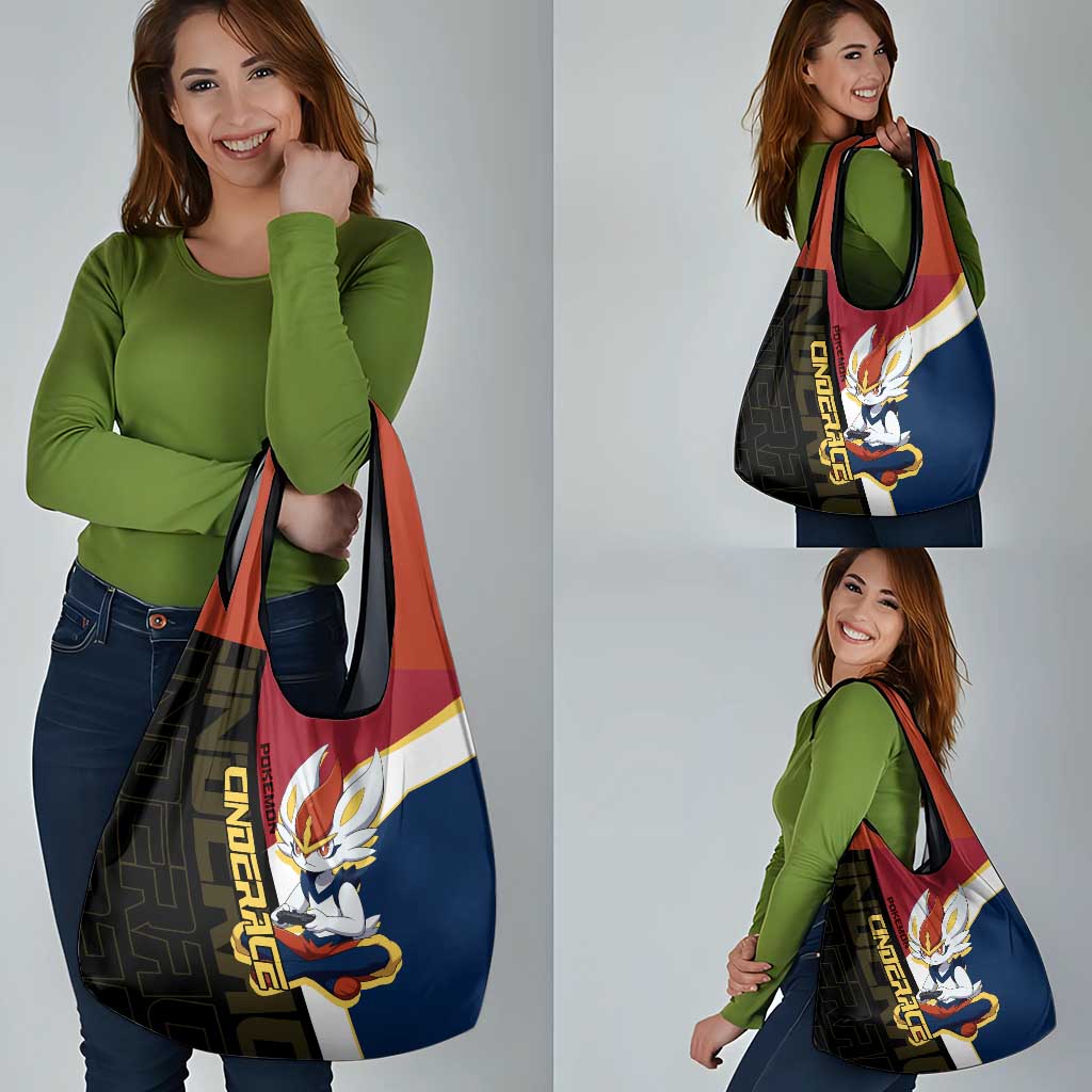 Cinderace Poké Grocery Bag Dynamic Retro Anime Style