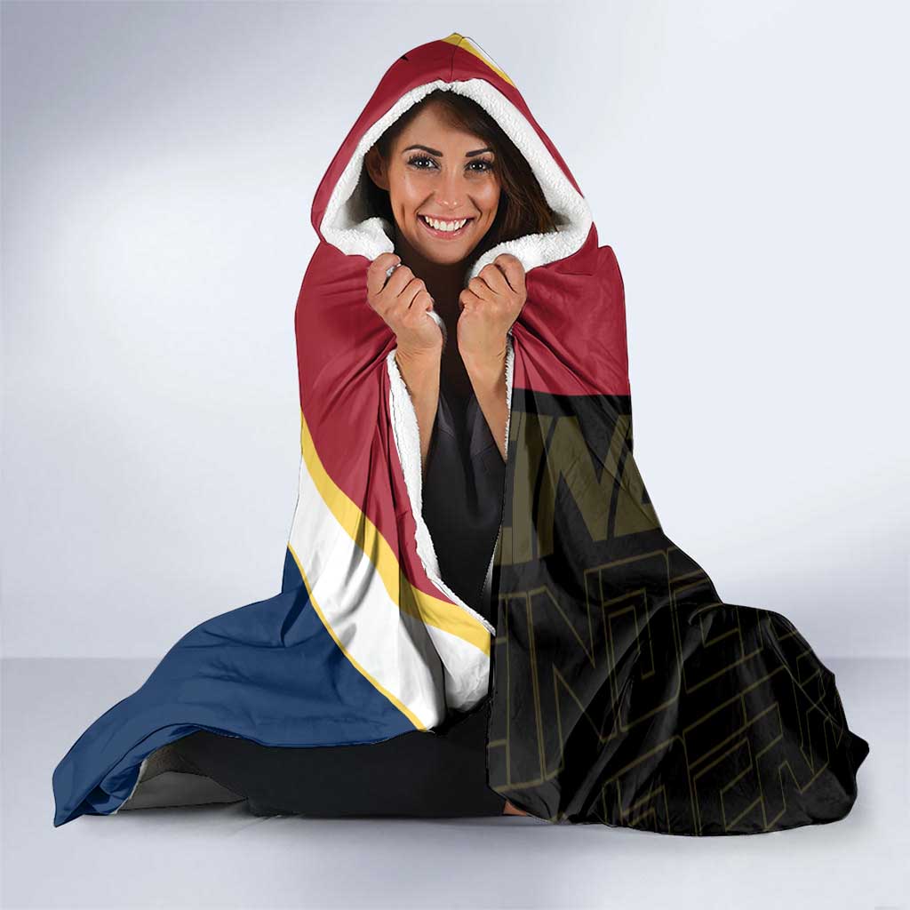 Cinderace Poké Hooded Blanket Dynamic Retro Anime Style